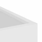 Casa si Gradina - Decoratiuni - Obiecte decorative - Vaze si boluri decorative - Vaza pentru Gradina Alb 50 x 32 x 40 cm Otel laminat la rece - Infinity.ro