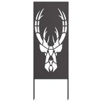 Casa si Gradina - Gradina si terasa - Decoratiuni exterior - Ornamente gradina - Panou Decorativ de Gradina Negru 50 x 140 cm - Infinity.ro
