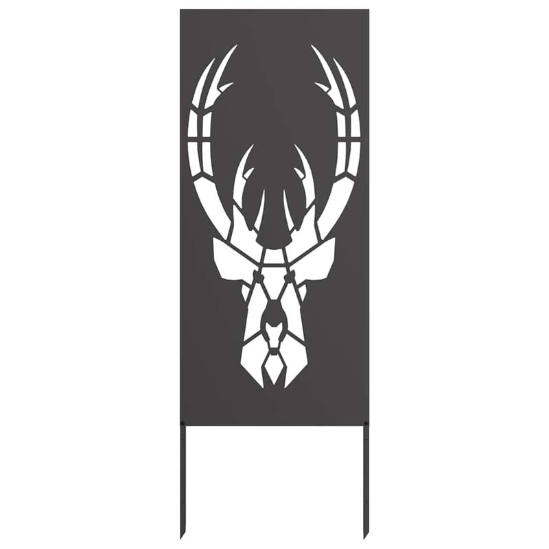 Casa si Gradina - Gradina si terasa - Decoratiuni exterior - Ornamente gradina - Panou Decorativ de Gradina Negru 50 x 140 cm - Infinity.ro