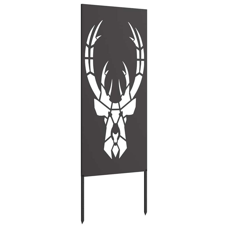 Casa si Gradina - Gradina si terasa - Decoratiuni exterior - Ornamente gradina - Panou Decorativ de Gradina Negru 50 x 140 cm - Infinity.ro