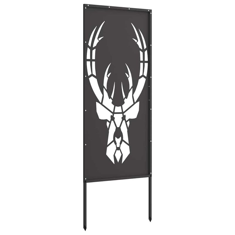 Casa si Gradina - Gradina si terasa - Decoratiuni exterior - Ornamente gradina - Panou Decorativ de Gradina Negru 50 x 140 cm - Infinity.ro