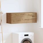 Casa si Gradina - Mobilier - Dulapuri si sifoniere - Dulapuri - Dulap de perete Pe perete stejar artizanal 100 x 36.5 x 35 cm - Infinity.ro