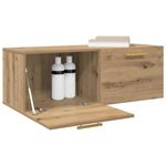 Casa si Gradina - Mobilier - Dulapuri si sifoniere - Dulapuri - Dulap de perete Pe perete stejar artizanal 100 x 36.5 x 35 cm - Infinity.ro