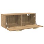 Casa si Gradina - Mobilier - Dulapuri si sifoniere - Dulapuri - Dulap de perete Pe perete stejar artizanal 100 x 36.5 x 35 cm - Infinity.ro