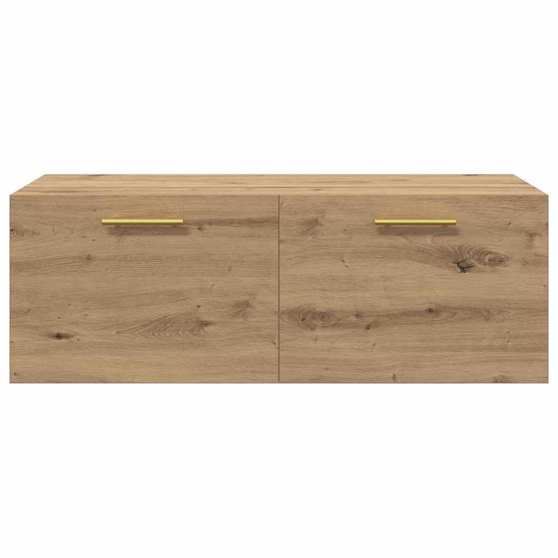 Casa si Gradina - Mobilier - Dulapuri si sifoniere - Dulapuri - Dulap de perete Pe perete stejar artizanal 100 x 36.5 x 35 cm - Infinity.ro