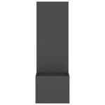 Casa si Gradina - Gradinarit si plante - Plante si ghivece - Ghivece si suporturi - Ghiveci de Gradina cu Panou Decorativ Negru 50 x 140 cm - Infinity.ro