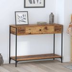 Casa si Gradina - Mobilier - Comode si corpuri - Console - Masa de consola Lemn vechi 100 x 34.5 x 75 cm Lemn compozit - Infinity.ro