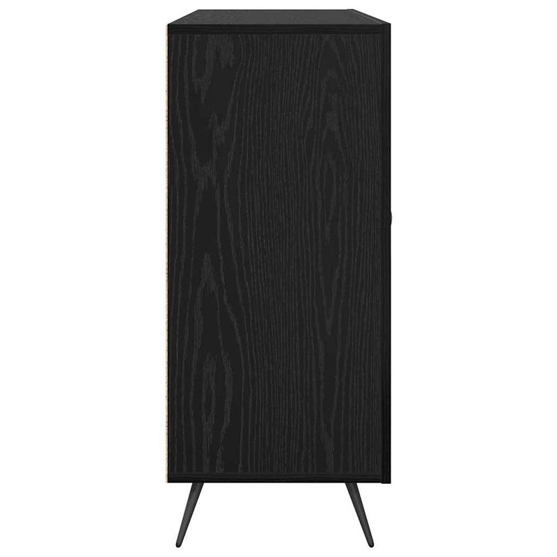 Casa si Gradina - Mobilier - Comode si corpuri - Comode - Bufet Negru 90 x 34 x 80 cm Lemn compozit - Infinity.ro