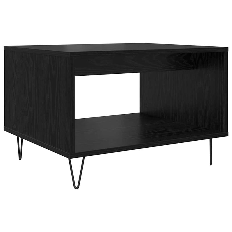 Casa si Gradina - Mobilier - Mese si birouri - Masute de cafea - Masa de cafea Stejar negru 60 x 50 x 40 cm Lemn compozit - Infinity.ro
