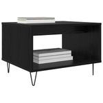 Casa si Gradina - Mobilier - Mese si birouri - Masute de cafea - Masa de cafea Stejar negru 60 x 50 x 40 cm Lemn compozit - Infinity.ro
