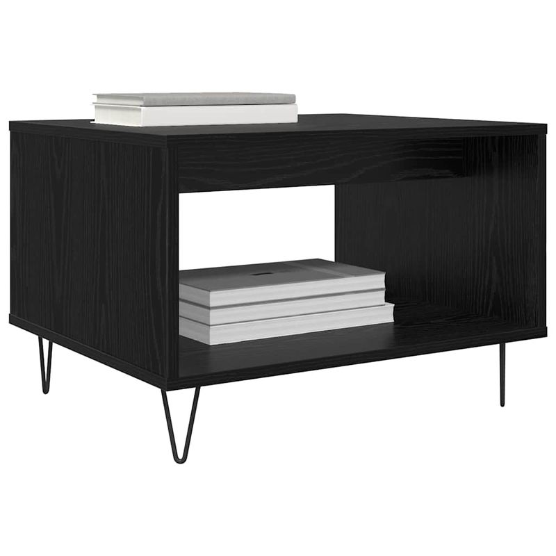 Casa si Gradina - Mobilier - Mese si birouri - Masute de cafea - Masa de cafea Stejar negru 60 x 50 x 40 cm Lemn compozit - Infinity.ro