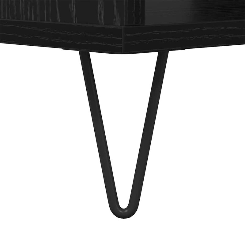 Casa si Gradina - Mobilier - Mese si birouri - Masute de cafea - Masa de cafea Stejar negru 60 x 50 x 40 cm Lemn compozit - Infinity.ro