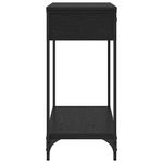 Casa si Gradina - Mobilier - Comode si corpuri - Console - Masa de consola Stejar negru 100 x 34.5 x 75 cm Lemn compozit - Infinity.ro