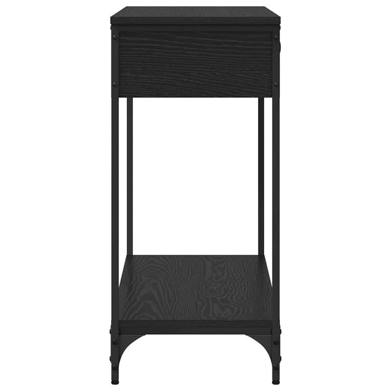 Casa si Gradina - Mobilier - Comode si corpuri - Console - Masa de consola Stejar negru 100 x 34.5 x 75 cm Lemn compozit - Infinity.ro