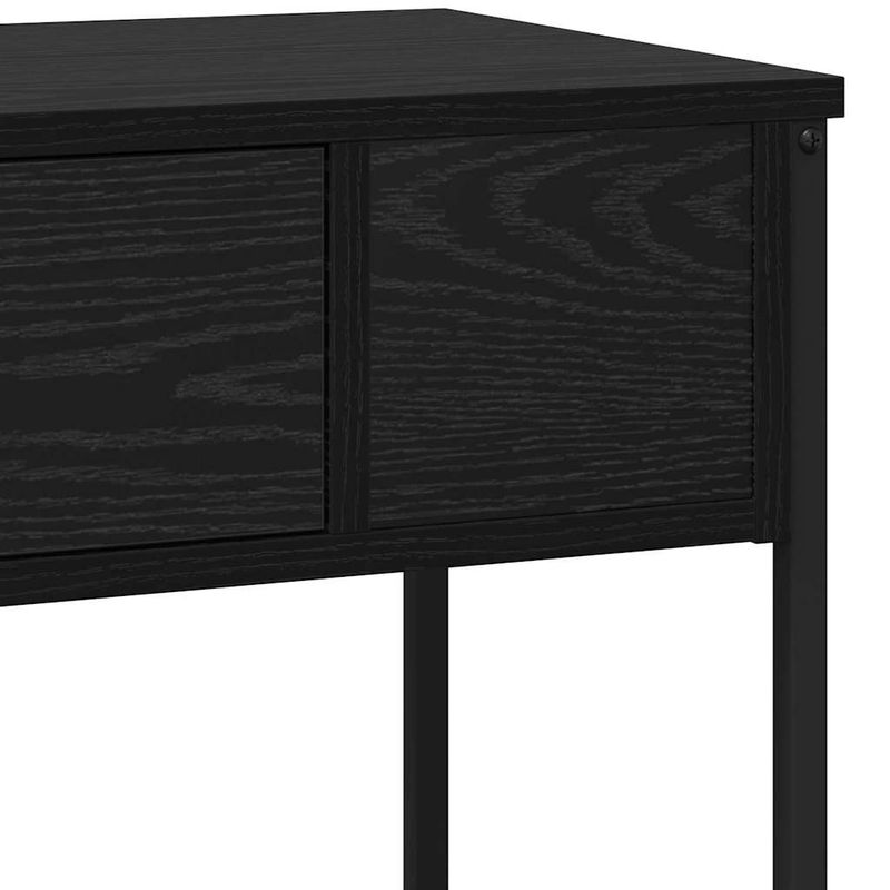 Casa si Gradina - Mobilier - Comode si corpuri - Console - Masa de consola Stejar negru 100 x 34.5 x 75 cm Lemn compozit - Infinity.ro
