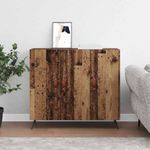Casa si Gradina - Mobilier - Comode si corpuri - Comode - Bufet Maro 90 x 34 x 80 cm Lemn compozit - Infinity.ro