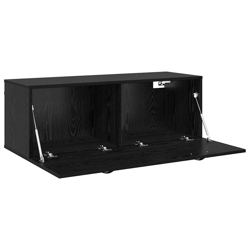 Casa si Gradina - Mobilier - Dulapuri si sifoniere - Dulapuri - Dulap de perete Stejar negru 100 x 36.5 x 35 cm Lemn compozit - Infinity.ro