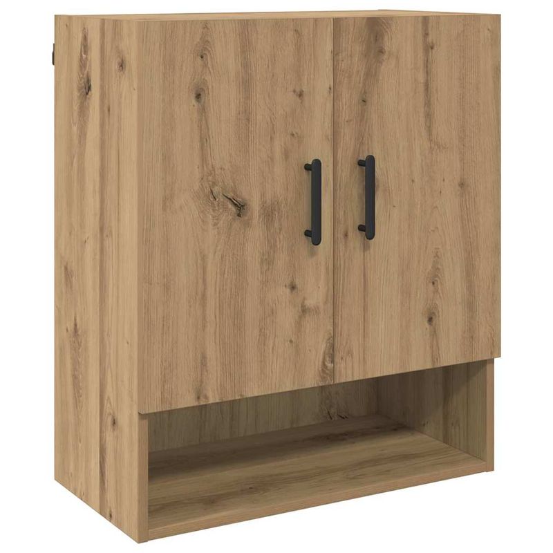 Casa si Gradina - Mobilier - Dulapuri si sifoniere - Dulapuri - Dulap de perete stejar artizanal 60 x 31 x 70 cm Lemn compozit - Infinity.ro