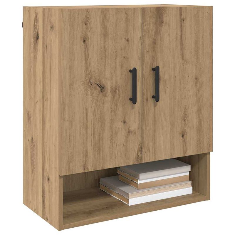 Casa si Gradina - Mobilier - Dulapuri si sifoniere - Dulapuri - Dulap de perete stejar artizanal 60 x 31 x 70 cm Lemn compozit - Infinity.ro