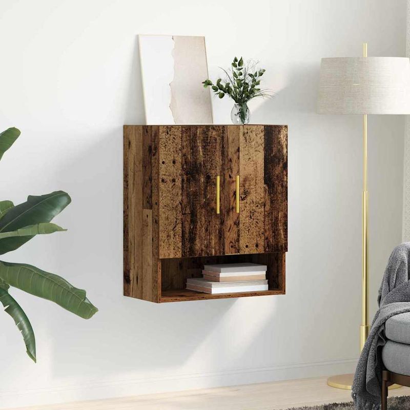 Casa si Gradina - Mobilier - Dulapuri si sifoniere - Dulapuri - Dulap de perete Lemn vechi 60 x 31 x 70 cm Lemn compozit - Infinity.ro