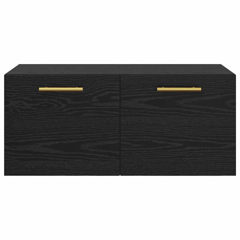 Casa si Gradina - Mobilier - Dulapuri si sifoniere - Dulapuri - Dulap de perete Stejar negru 80 x 36.5 x 35 cm Lemn compozit - Infinity.ro