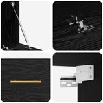 Casa si Gradina - Mobilier - Dulapuri si sifoniere - Dulapuri - Dulap de perete Stejar negru 80 x 36.5 x 35 cm Lemn compozit - Infinity.ro