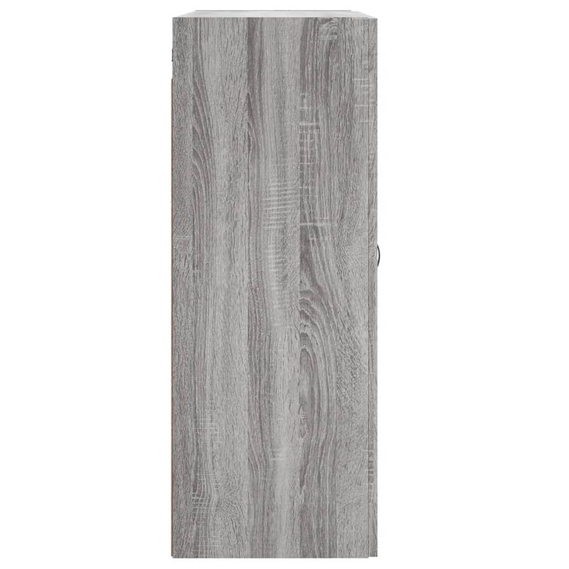 Casa si Gradina - Mobilier - Comode si corpuri - Comode - Dulapuri montate pe perete, 2 buc, gri Sonoma, lemn prelucrat - Infinity.ro