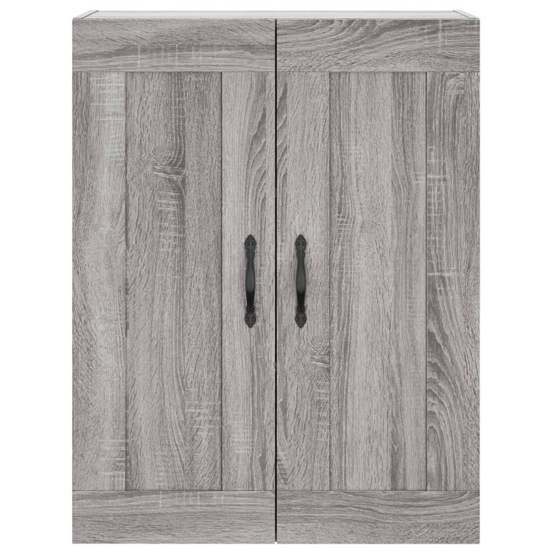 Casa si Gradina - Mobilier - Comode si corpuri - Comode - Dulap inalt, gri sonoma, 69,5x34x180 cm, lemn compozit - Infinity.ro