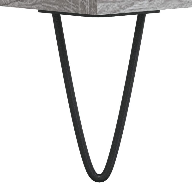 Casa si Gradina - Mobilier - Comode si corpuri - Comode - Dulap inalt, gri sonoma, 69,5x34x180 cm, lemn compozit - Infinity.ro
