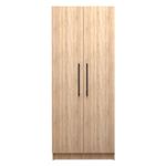 Casa si Gradina - Mobilier - Dulapuri si sifoniere - Dulapuri - Dulap Atelier Roma, dimensiuni 80 x50 x 197 cm, 2 usi, 5 polite, bara umerase, culoare sonoma - Infinity.ro