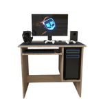 Casa si Gradina - Mobilier - Mese si birouri - Birouri - Birou Copii Atelier Dallas, dimensiuni 90 x55x75 cm. culoare sonoma, suport tastatura - Infinity.ro