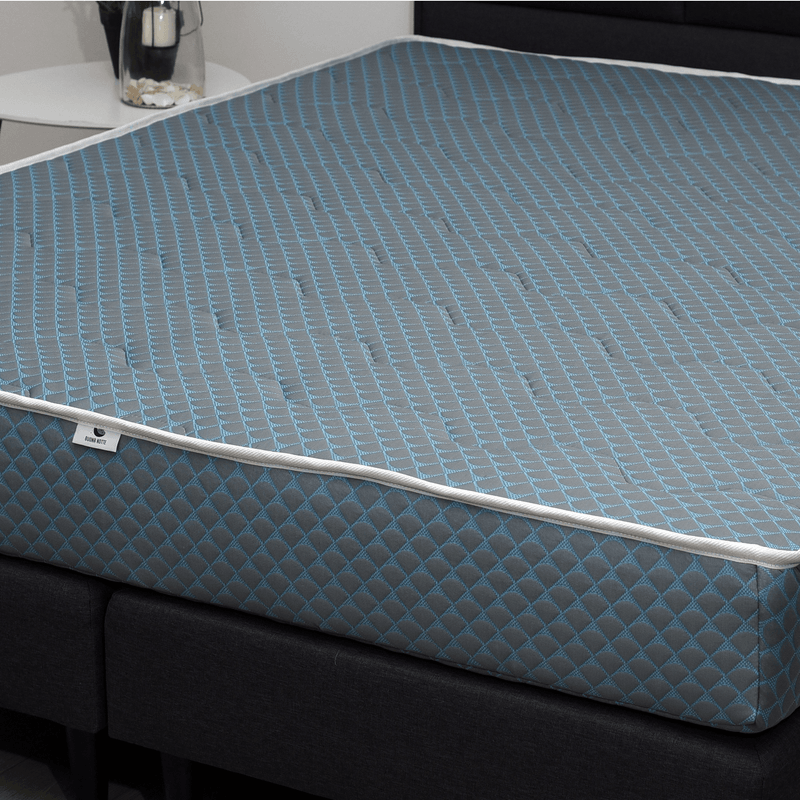 Casa si Gradina - Mobilier - Saltele si somiere - Saltele - Saltea Ortopedica, Buona Notte, Navanna, 90x190x16 cm, spuma poliuretanica cu spuma memory, antibacterian, husa Shell, fermitate medie - Infinity.ro