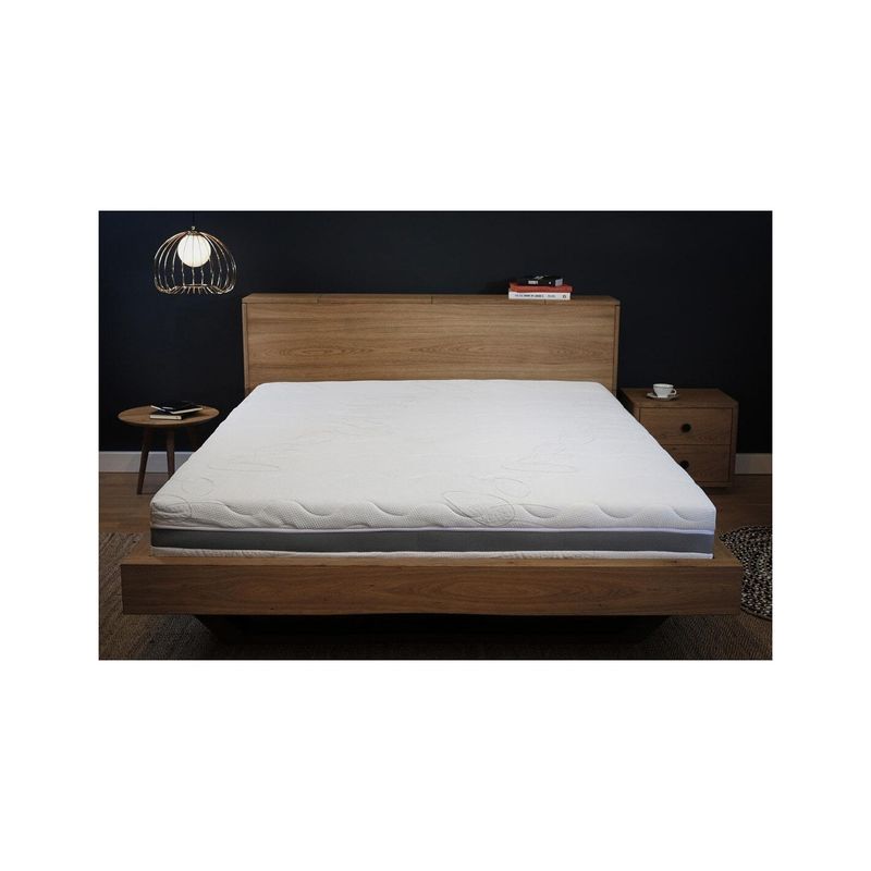 Casa si Gradina - Mobilier - Saltele si somiere - Saltele - Saltea Ortopedica, Buona Notte, Elis,90x190x20 cm, spuma poliuretanica 7 zone comfort, hipoalegenic, reversibila, fermitate medie, husa Heros - Infinity.ro