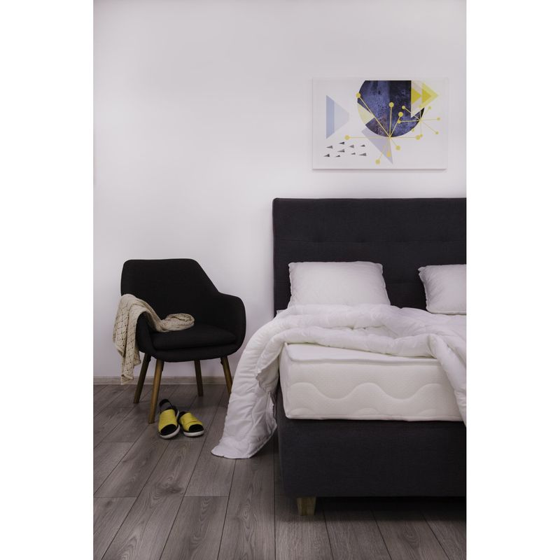 Casa si Gradina - Mobilier - Saltele si somiere - Saltele - Saltea Superortopedica, Buona Notte, Attivo, 140X200x18 cm, spuma poliuretanica, antibacterian, fermitate medie - Infinity.ro