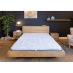 Casa si Gradina - Mobilier - Saltele si somiere - Saltele - Saltea Ortopedica, Buona Notte, Esential, 90x190x25cm, spuma poliuretanica si arcuri ambalate individual, hipoalegenic, fermitate medie, husa silver - Infinity.ro