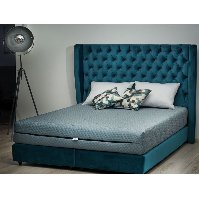 Casa si Gradina - Mobilier - Saltele si somiere - Saltele - Saltea Ortopedica, Buona Notte, Infinity, 160X190x21 cm, spuma poliuretanica cu spuma memory, antibacterian, dehusabil, husa Shell, fermitate medie - Infinity.ro