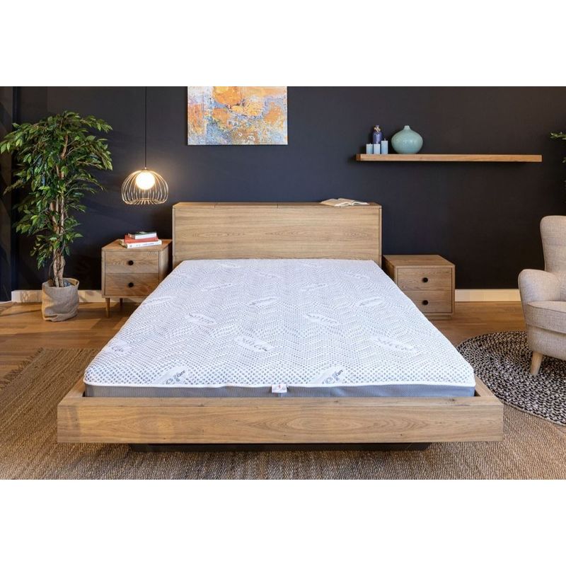 Casa si Gradina - Mobilier - Saltele si somiere - Saltele - Saltea Ortopedica, Buona Notte, Esential, 140x190x25cm, spuma poliuretanica si arcuri ambalate individual, hipoalegenic, fermitate medie, husa silver - Infinity.ro