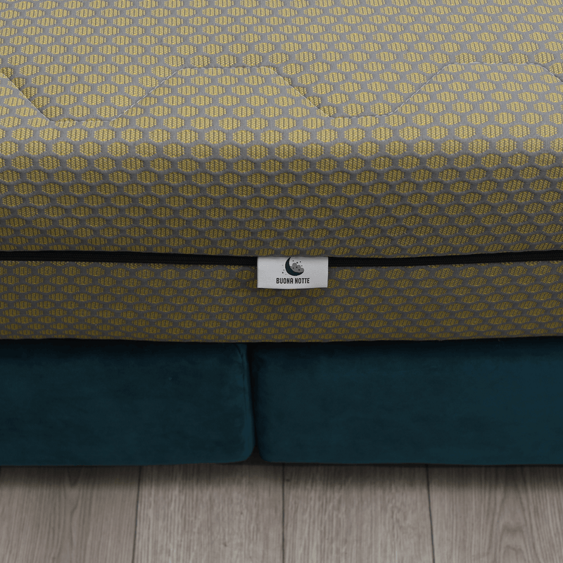 Casa si Gradina - Mobilier - Saltele si somiere - Saltele - Saltea Ortopedica, Buona Notte, Union, 80x190x20 cm, dehusabil, husa Gala, fermitate medie - Infinity.ro