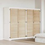 Casa si Gradina - Mobilier - Dulapuri si sifoniere - Dulapuri - Usi de cabinet 4 pcs Maro 170 x 59.5 x 2.1 cm Lemn masiv de pin - Infinity.ro