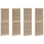 Casa si Gradina - Mobilier - Dulapuri si sifoniere - Dulapuri - Usi de cabinet 4 pcs Maro 170 x 59.5 x 2.1 cm Lemn masiv de pin - Infinity.ro