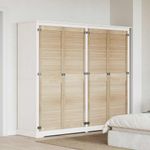 Casa si Gradina - Mobilier - Dulapuri si sifoniere - Dulapuri - Usi de cabinet 4 pcs Maro 201 x 49.5 x 2.1 cm Lemn masiv de pin - Infinity.ro