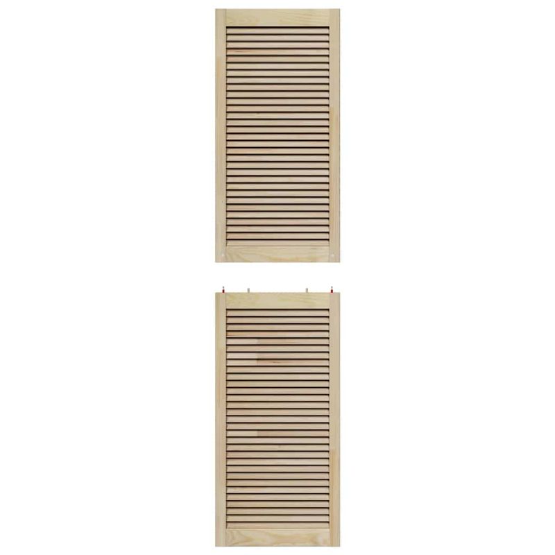 Casa si Gradina - Mobilier - Dulapuri si sifoniere - Dulapuri - Usi de cabinet 4 pcs Maro 201 x 49.5 x 2.1 cm Lemn masiv de pin - Infinity.ro
