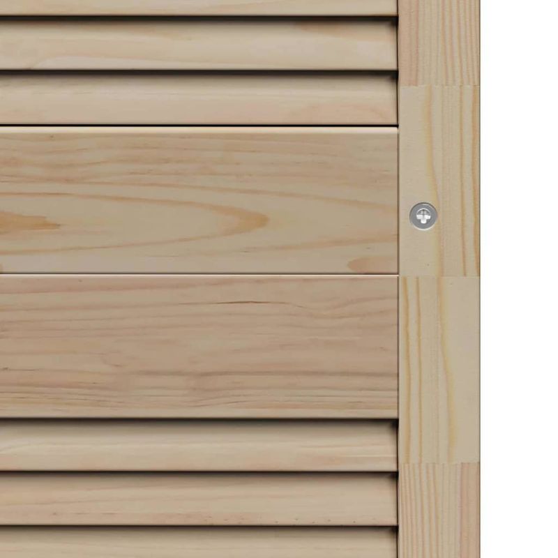 Casa si Gradina - Mobilier - Dulapuri si sifoniere - Dulapuri - Usi de cabinet 4 pcs Maro 170 x 59.5 x 2.1 cm Lemn masiv de pin - Infinity.ro
