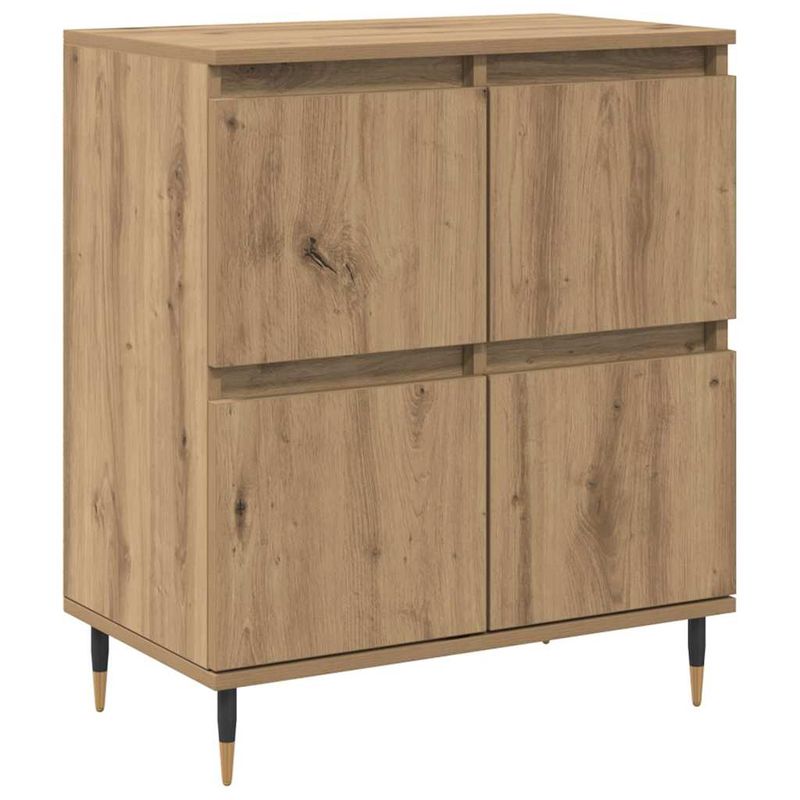 Casa si Gradina - Mobilier - Comode si corpuri - Comode - Bufeturi 2 pcs stejar artizanal 120 x 35 x 70 cm Lemn compozit - Infinity.ro