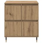 Casa si Gradina - Mobilier - Comode si corpuri - Comode - Bufeturi 2 pcs stejar artizanal 120 x 35 x 70 cm Lemn compozit - Infinity.ro