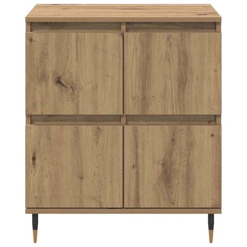 Casa si Gradina - Mobilier - Comode si corpuri - Comode - Bufeturi 2 pcs stejar artizanal 120 x 35 x 70 cm Lemn compozit - Infinity.ro