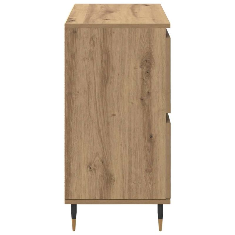 Casa si Gradina - Mobilier - Comode si corpuri - Comode - Bufeturi 2 pcs stejar artizanal 120 x 35 x 70 cm Lemn compozit - Infinity.ro