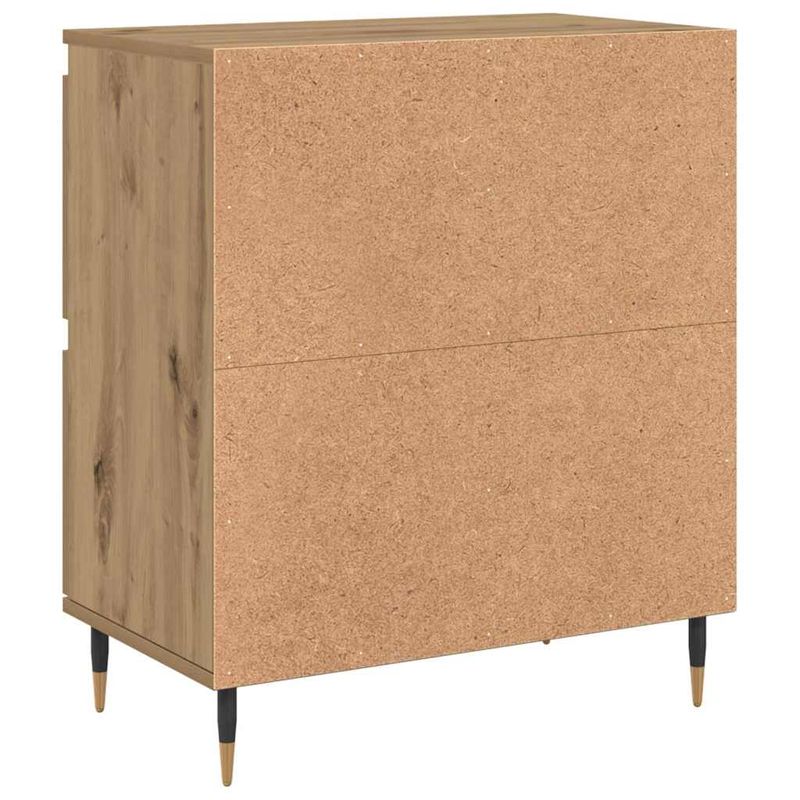 Casa si Gradina - Mobilier - Comode si corpuri - Comode - Bufeturi 2 pcs stejar artizanal 120 x 35 x 70 cm Lemn compozit - Infinity.ro