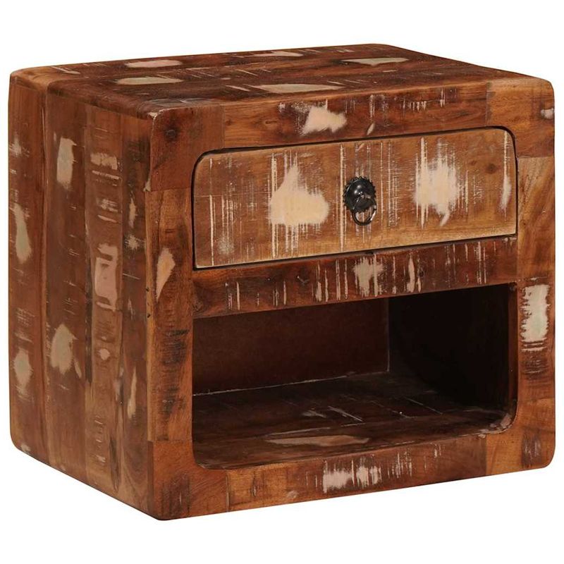 Casa si Gradina - Mobilier - Comode si corpuri - Noptiere - Noptiera suspendata cu sertar Multicolour 40 x 30 x 36 cm - Infinity.ro