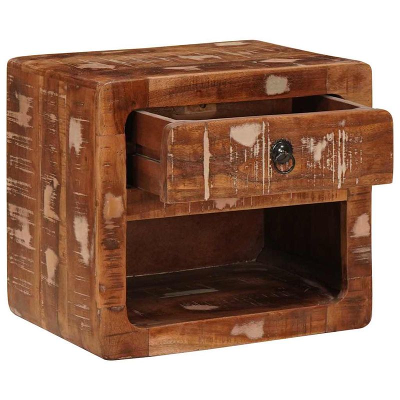Casa si Gradina - Mobilier - Comode si corpuri - Noptiere - Noptiera suspendata cu sertar Multicolour 40 x 30 x 36 cm - Infinity.ro